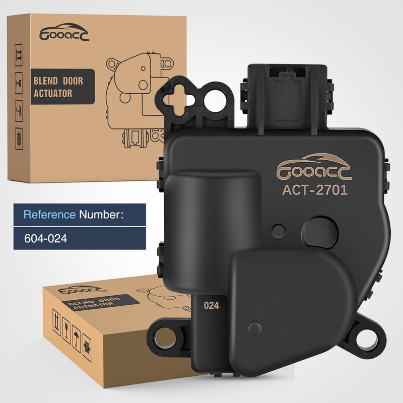 GOOACC محرك باب خلط HVAC 604-024 لسيارات كرايسلر 300 2008-2023، كرايسلر تاون آند كانتري 2008-2016، دودج تشالنجر 2008-2023 - Image 5